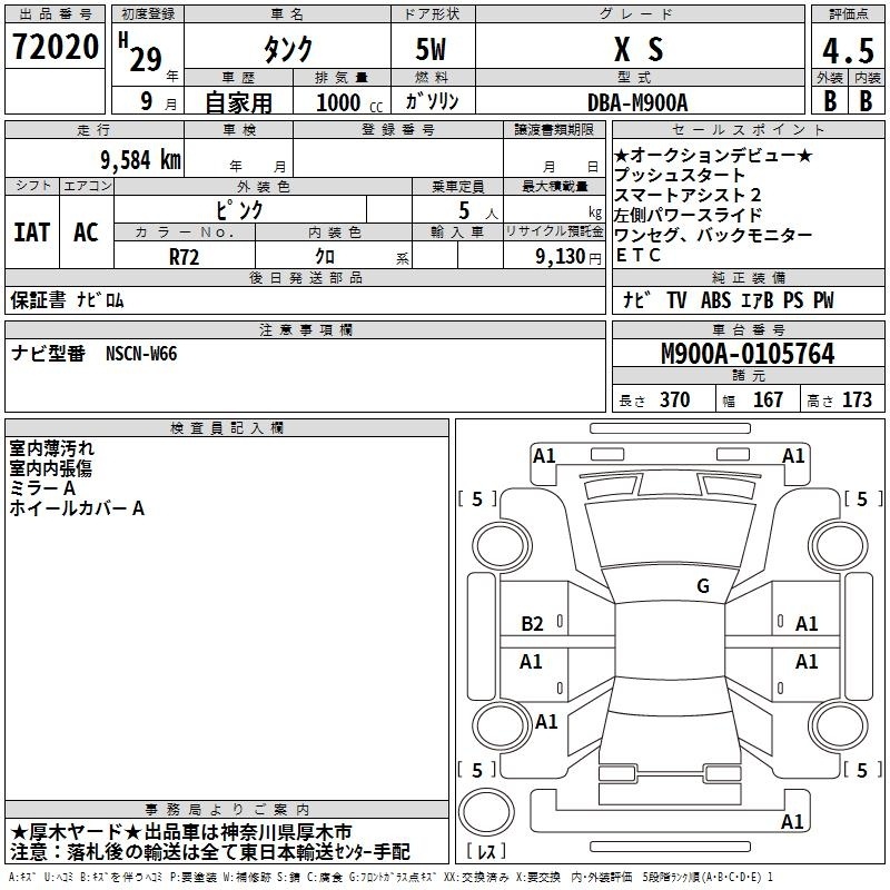 TOYOTA TANK