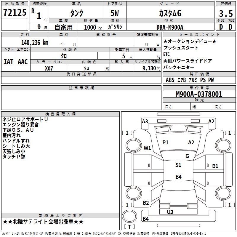 TOYOTA TANK