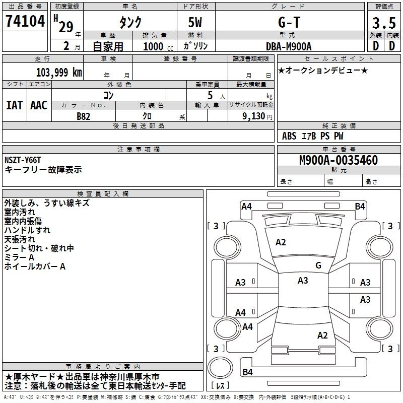 TOYOTA TANK