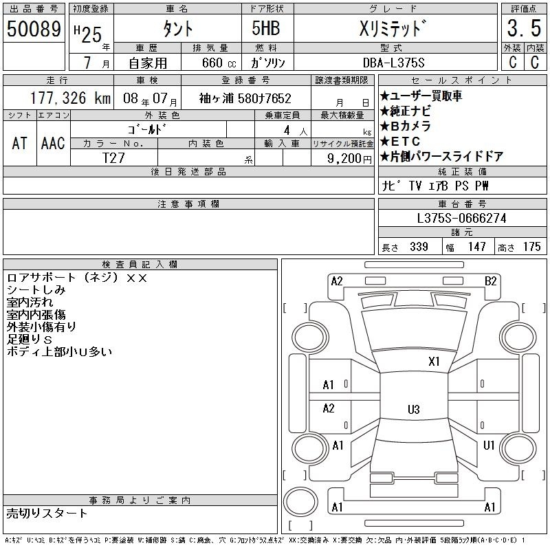 DAIHATSU TANTO