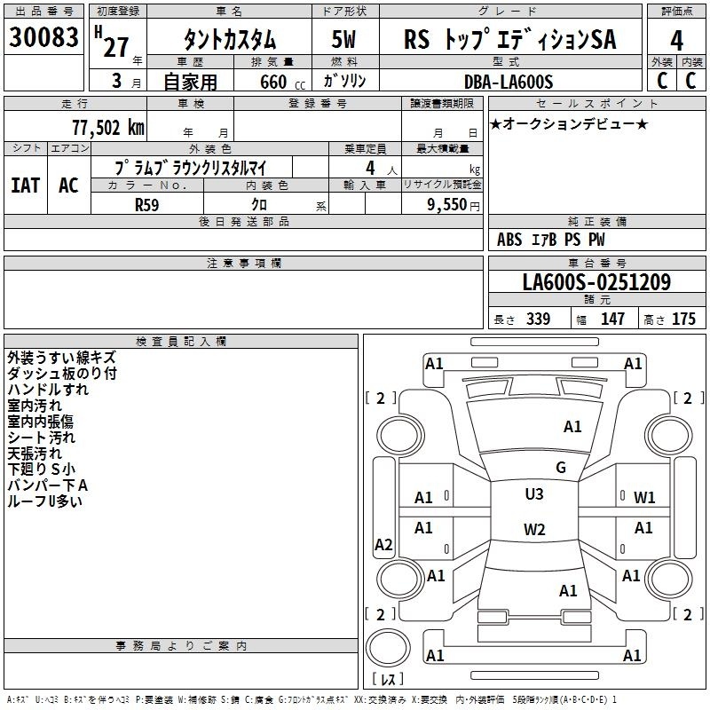 DAIHATSU TANTO