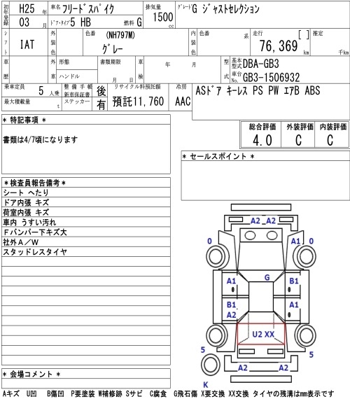 HONDA FREED SPIKE