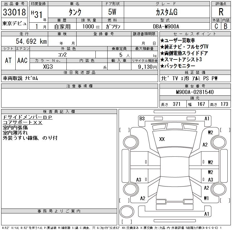 TOYOTA TANK