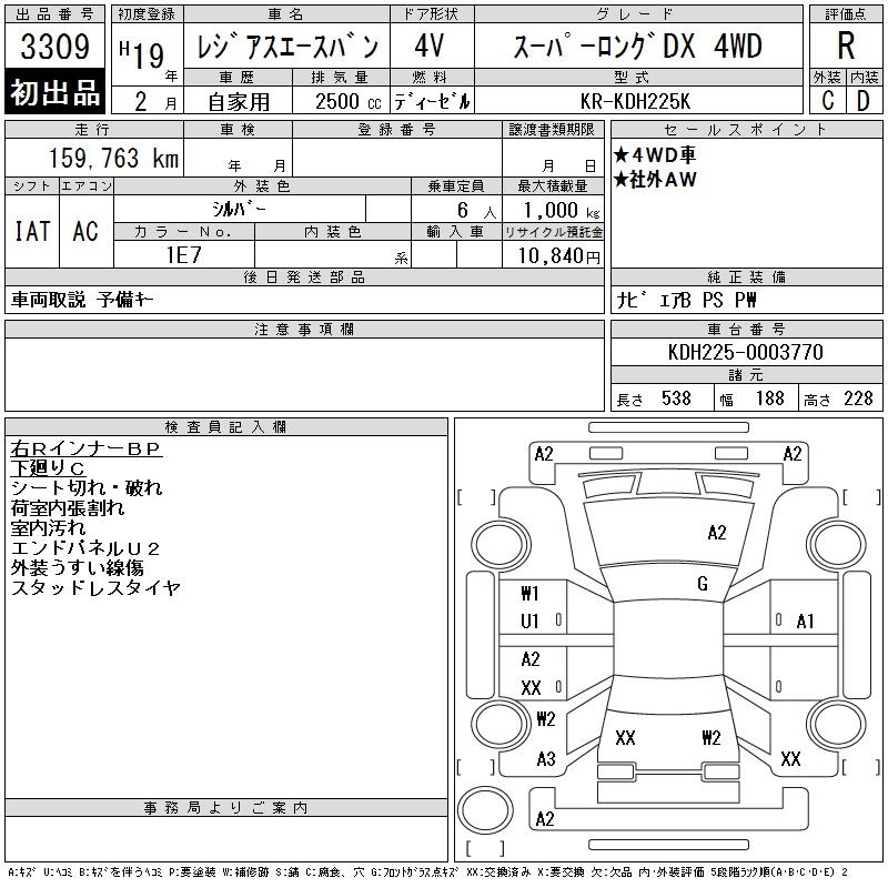 TOYOTA REGIUS ACE
