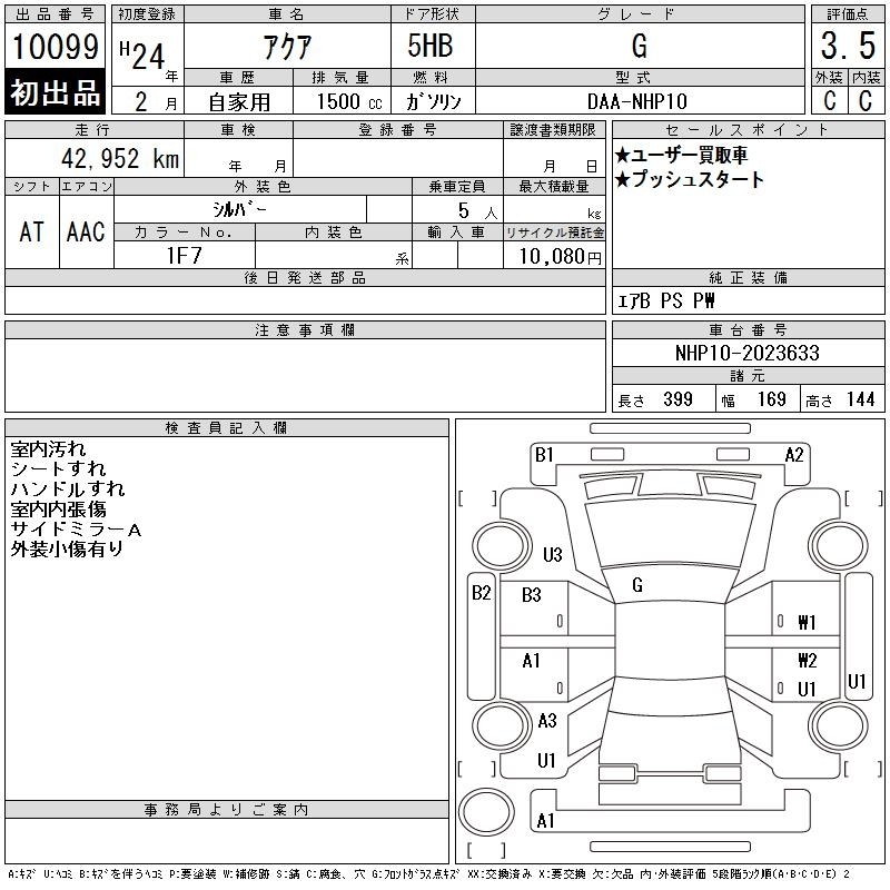 TOYOTA AQUA