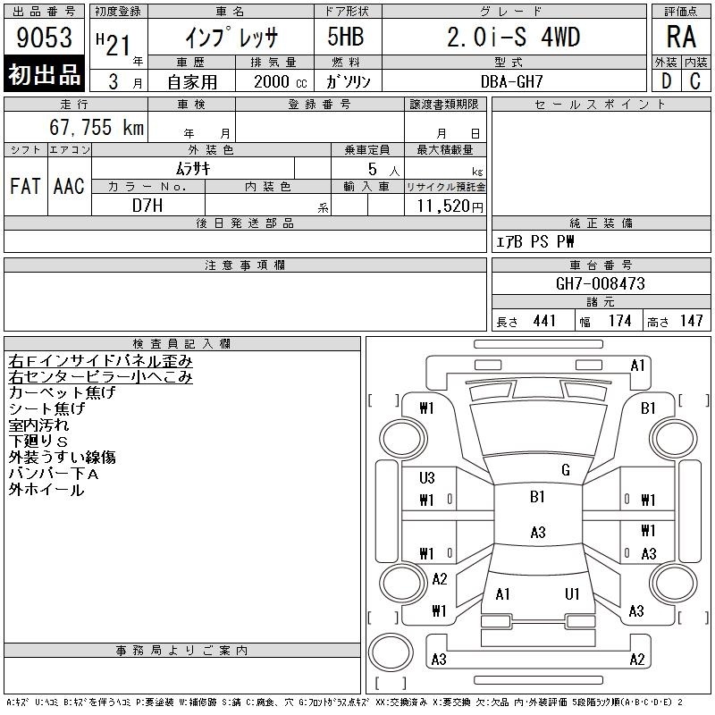 SUBARU IMPREZA