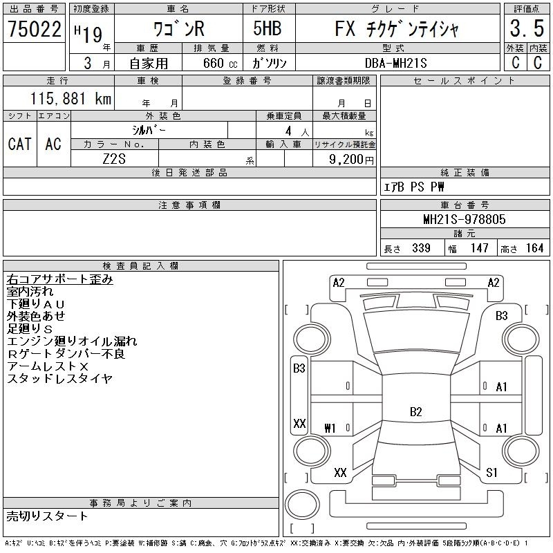 SUZUKI WAGON R