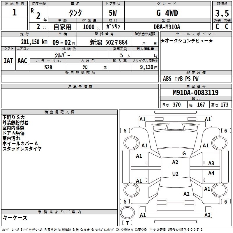 TOYOTA TANK