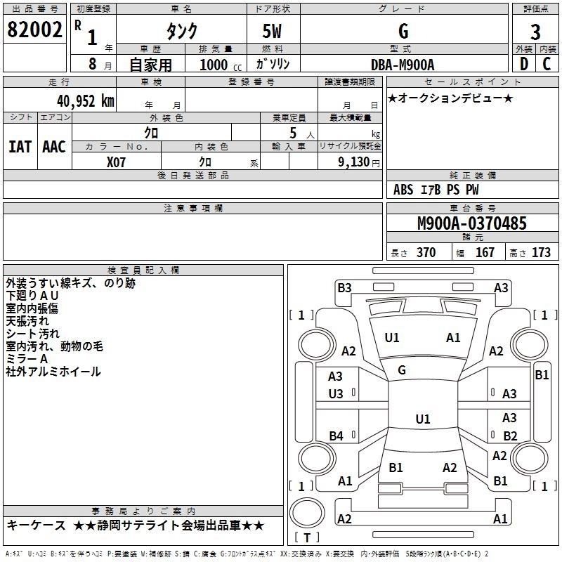 TOYOTA TANK