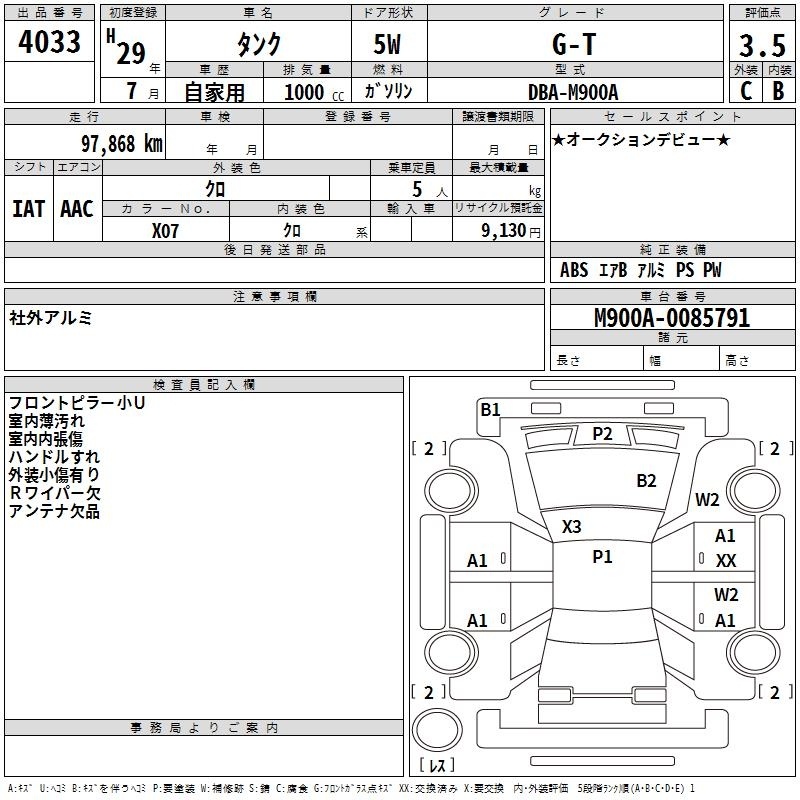 TOYOTA TANK
