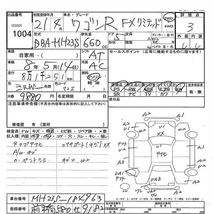 SUZUKI WAGON R