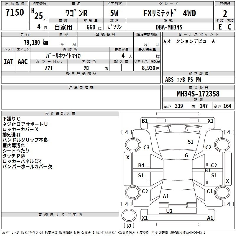 SUZUKI WAGON R