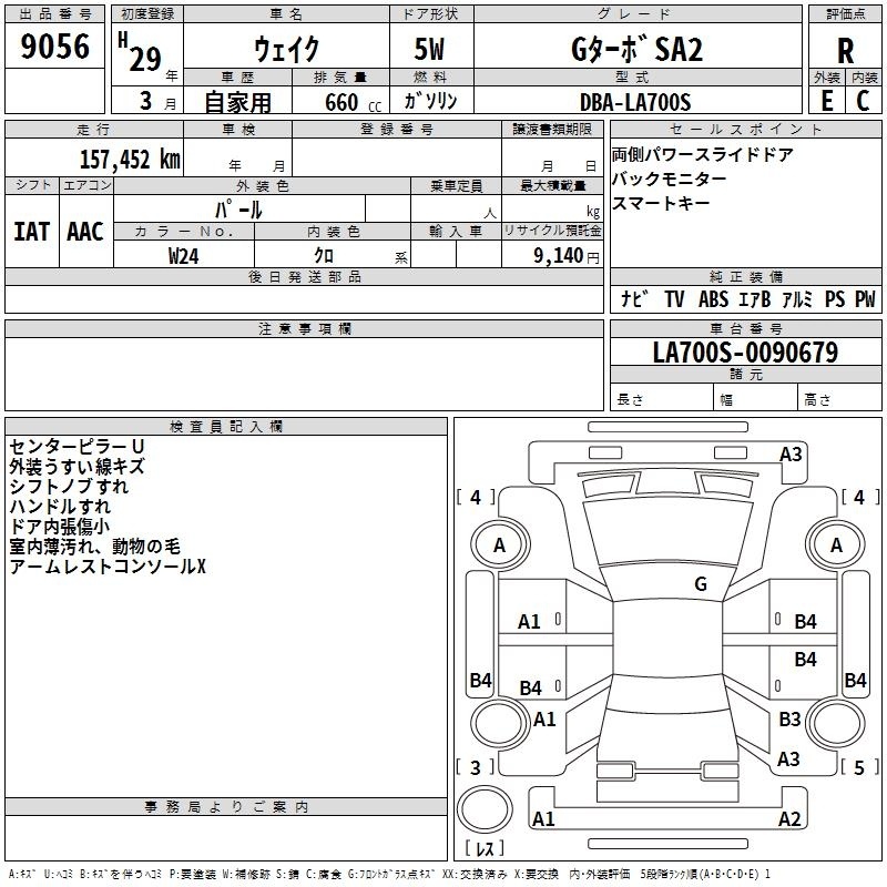 DAIHATSU WAKE