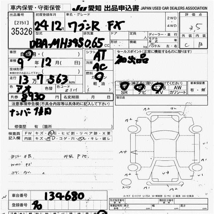 SUZUKI WAGON R