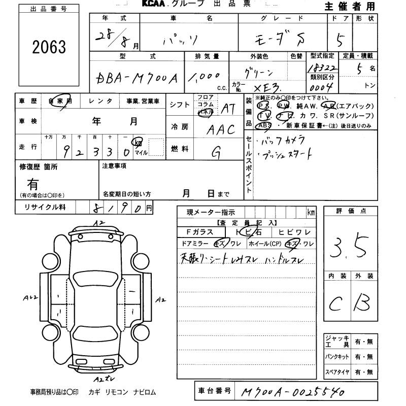 TOYOTA PASSO