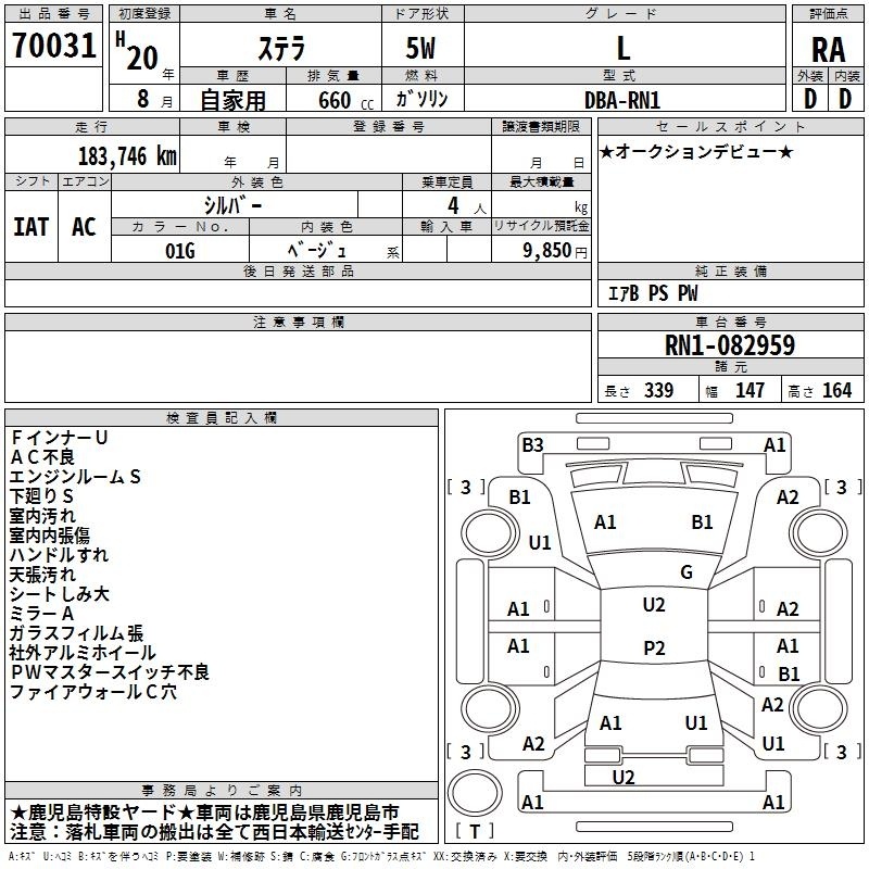 SUBARU STELLA