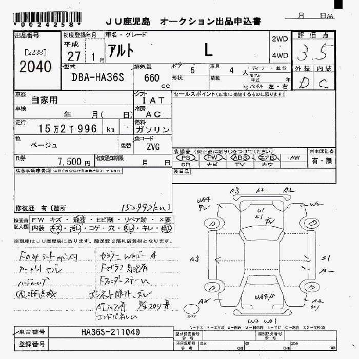 SUZUKI ALTO