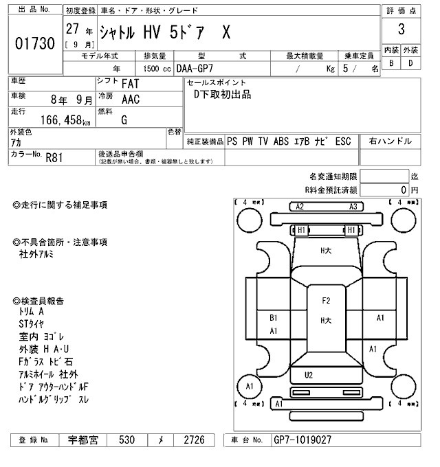 HONDA SHUTTLE