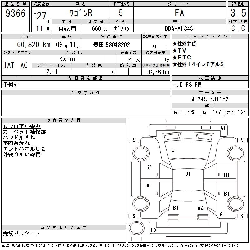 SUZUKI WAGON R