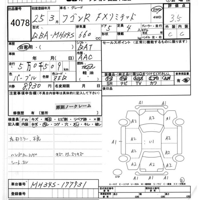 SUZUKI WAGON R