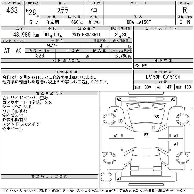 SUBARU STELLA