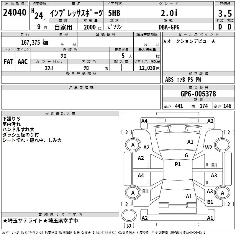 SUBARU IMPREZA