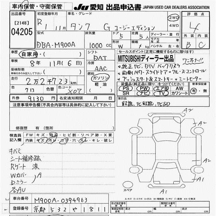 TOYOTA TANK