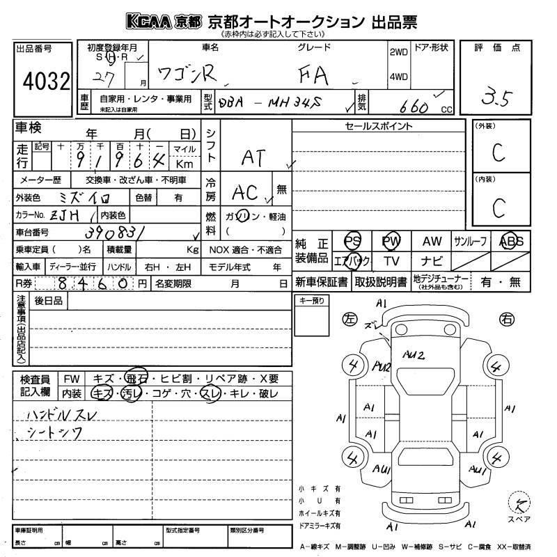 SUZUKI WAGON R