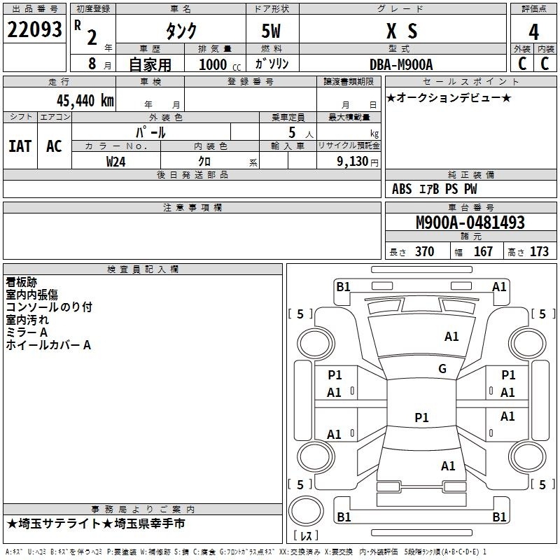 TOYOTA TANK