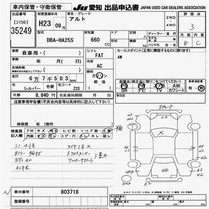 SUZUKI ALTO