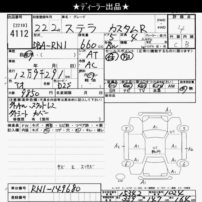 SUBARU STELLA