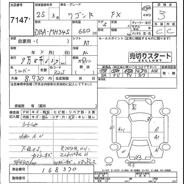 SUZUKI WAGON R