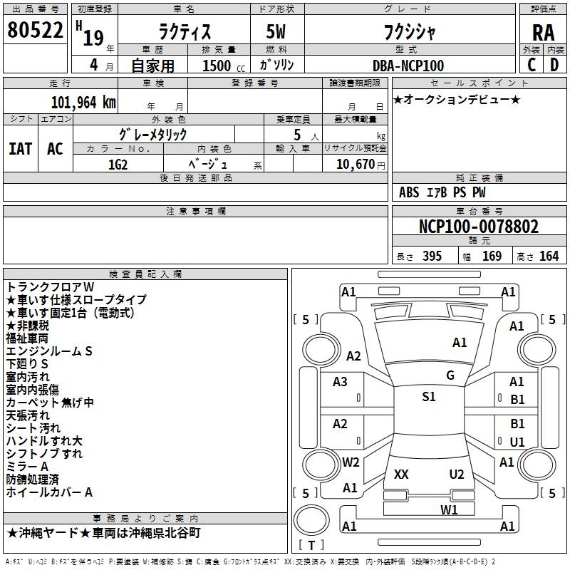 TOYOTA RACTIS