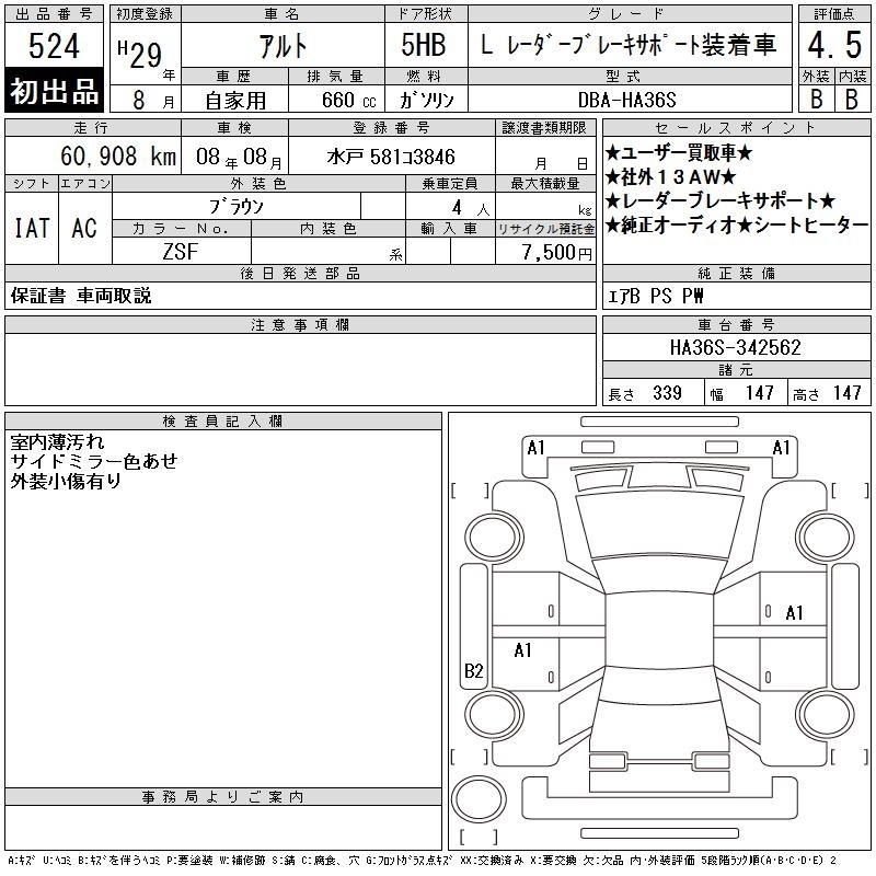 SUZUKI ALTO