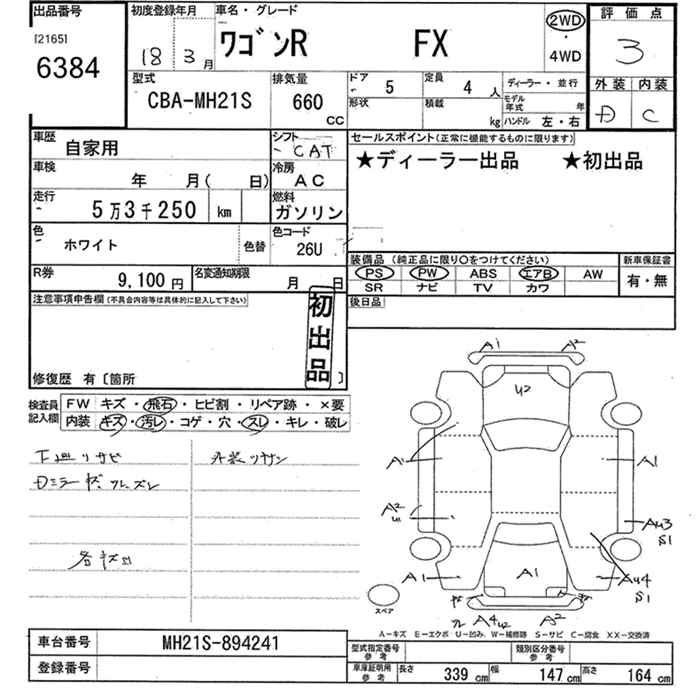 SUZUKI WAGON R