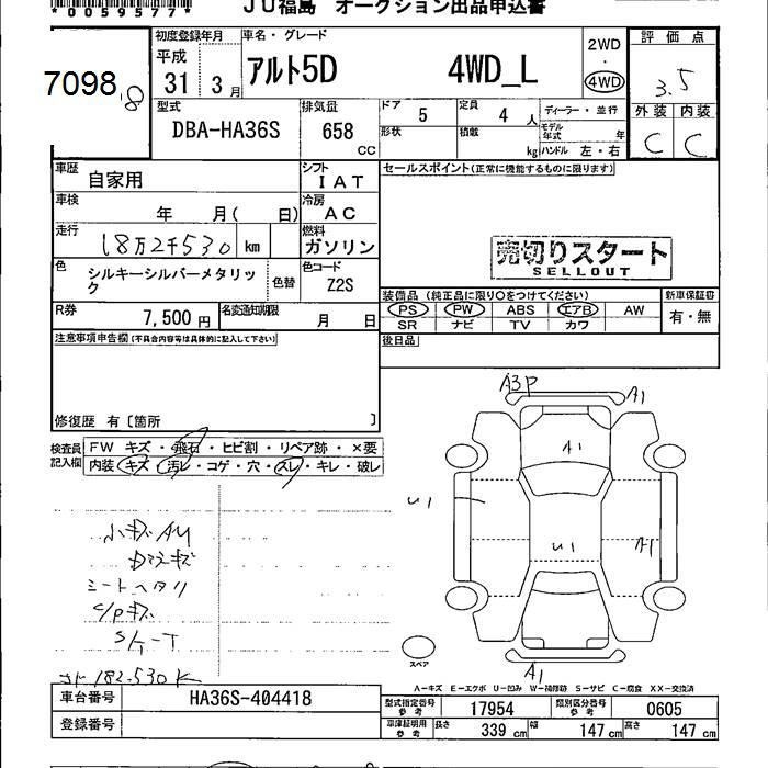 SUZUKI ALTO