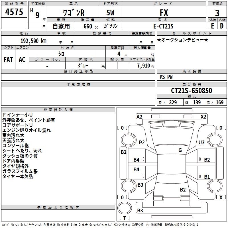 SUZUKI WAGON R