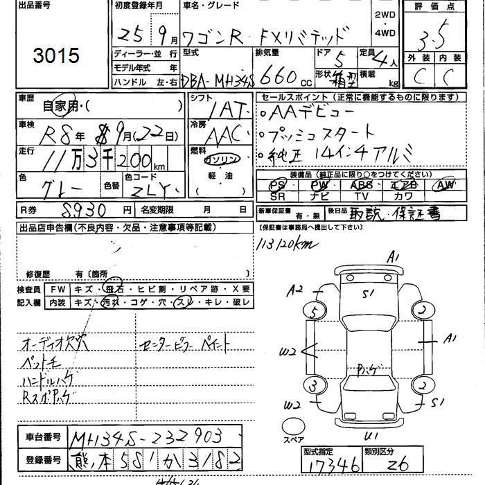 SUZUKI WAGON R