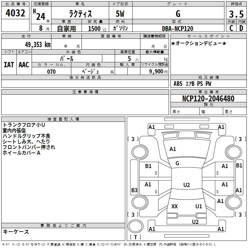 TOYOTA RACTIS