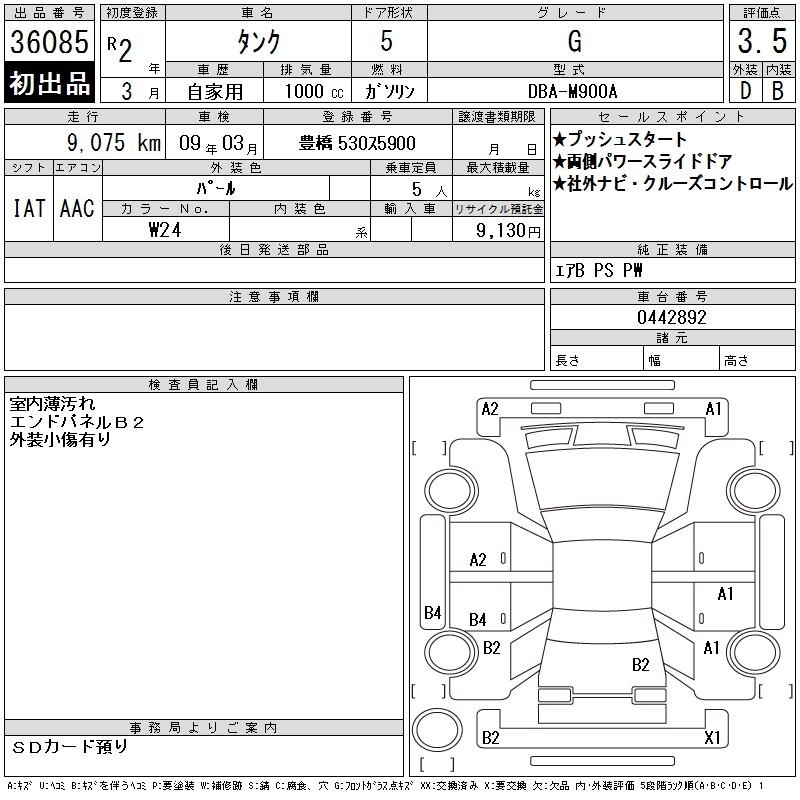 TOYOTA TANK