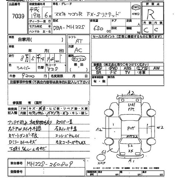 SUZUKI WAGON R