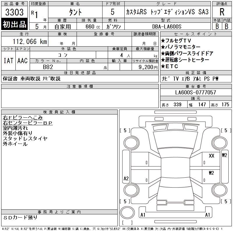 DAIHATSU TANTO