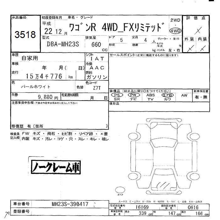 SUZUKI WAGON R
