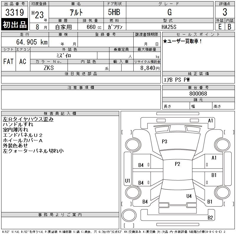 SUZUKI ALTO