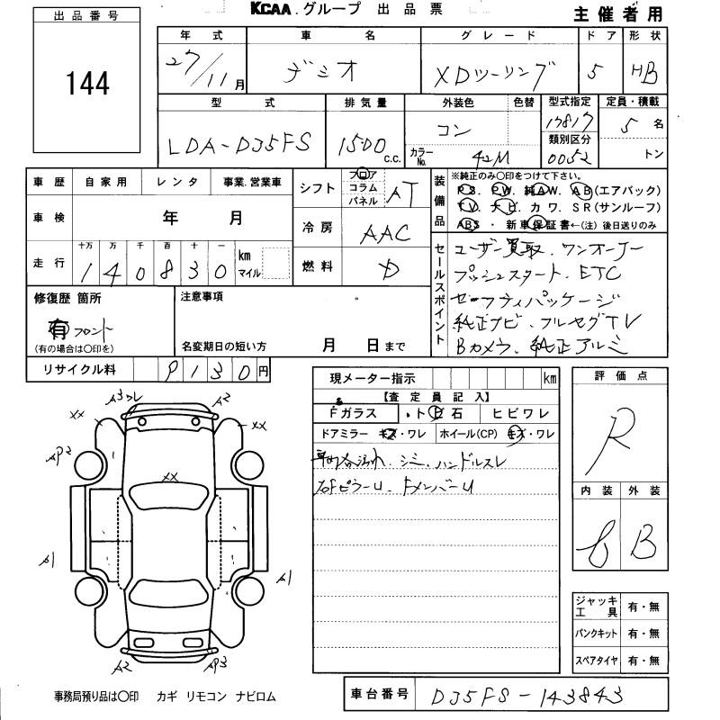 MAZDA DEMIO