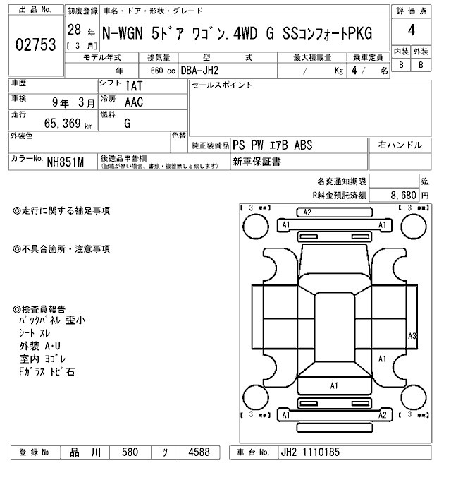 HONDA N-WGN