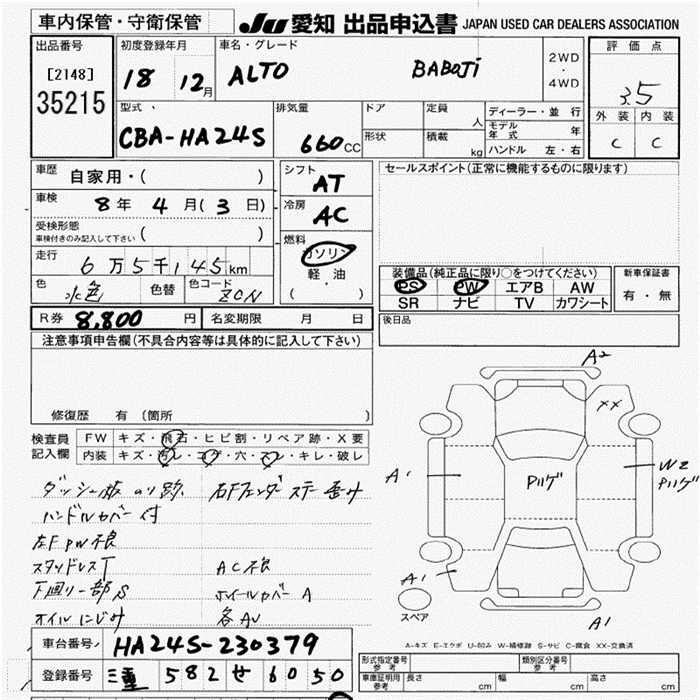 SUZUKI ALTO