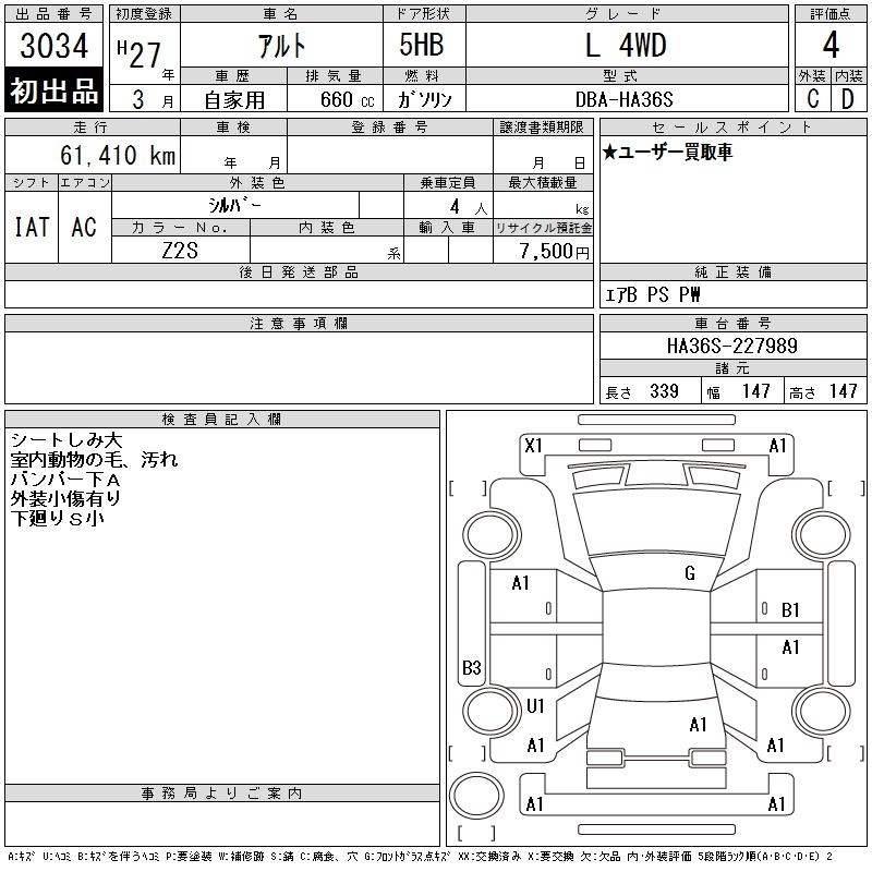 SUZUKI ALTO
