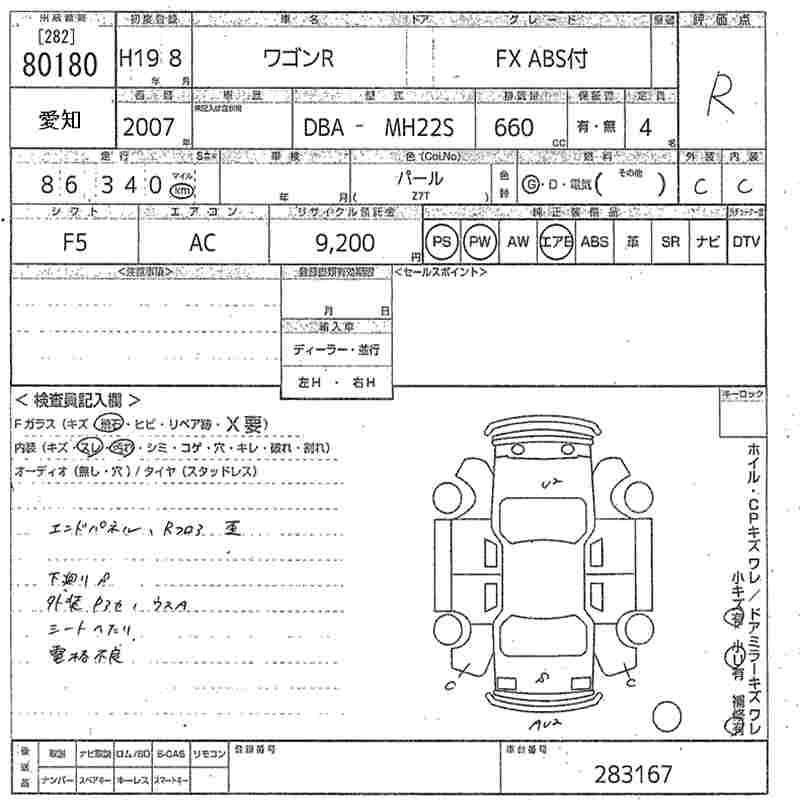 SUZUKI WAGON R