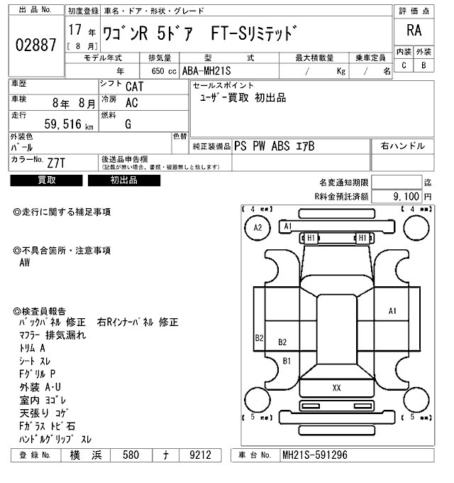 SUZUKI WAGON R